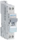 Hager - Disjoncteur 1A 1P+N 6-10kA Courbe D 1module