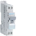 Hager - Disjoncteur 6A 1P+N 6-10kA Courbe D 1module