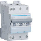 Hager - Disjoncteur 16A 3P+N 6-10kA Courbe D 3module