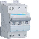 Hager - Disjoncteur 40A 3P+N 6-10kA Courbe D 3module