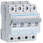 Hager - Disjoncteur 4P 10-15kA courbe C - 40A 4 modules