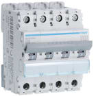 Hager - Disjoncteur 50A 4P 10-15kA Courbe C 4modules