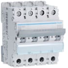 Hager - Disjoncteur 63A 4P 10-15kA Courbe C 4modules