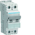 Hager - Disjoncteur 16A 2P 25kA Courbe D 2modules