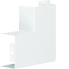 Hager - Angle plat camelea pour LFS40060 RAL 9010 blanc paloma