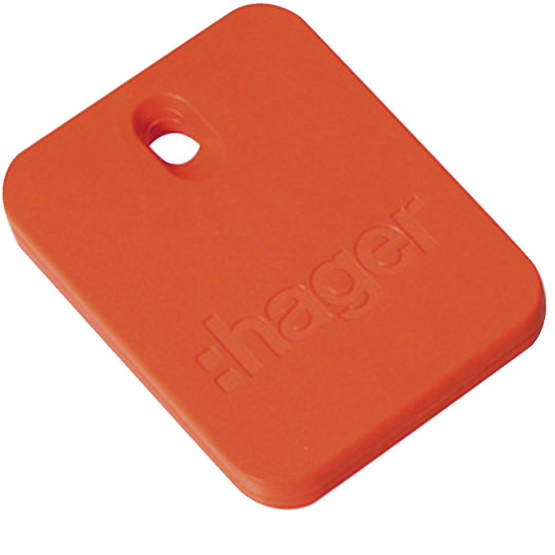 Hager - Badge pour clavier RLF200
