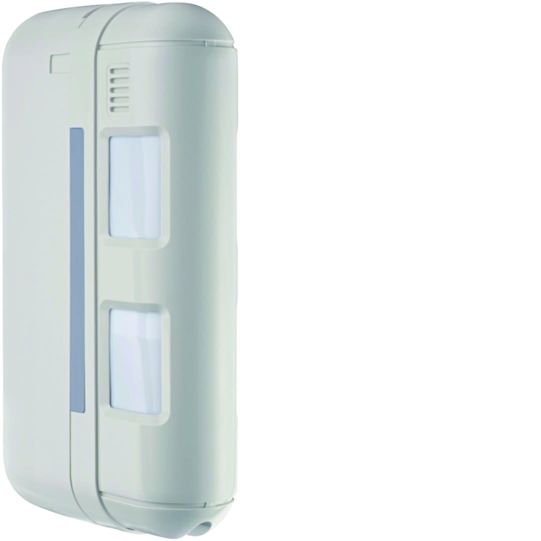 Hager - Detecteur de mouvement IP55 radio, façades, spécial animaux, 2x12m