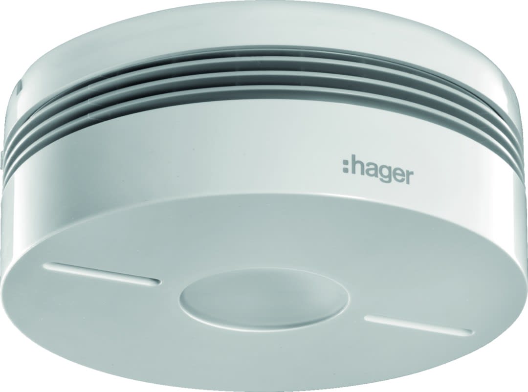 Hager - Détecteur de chaleur sepio radio, pile lithium 10 ans
