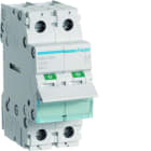 Hager - Interrupteur sectionneur 125A 2P 2 modules