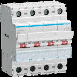 Hager - Interrupteur modulaire 4 pôles 40A