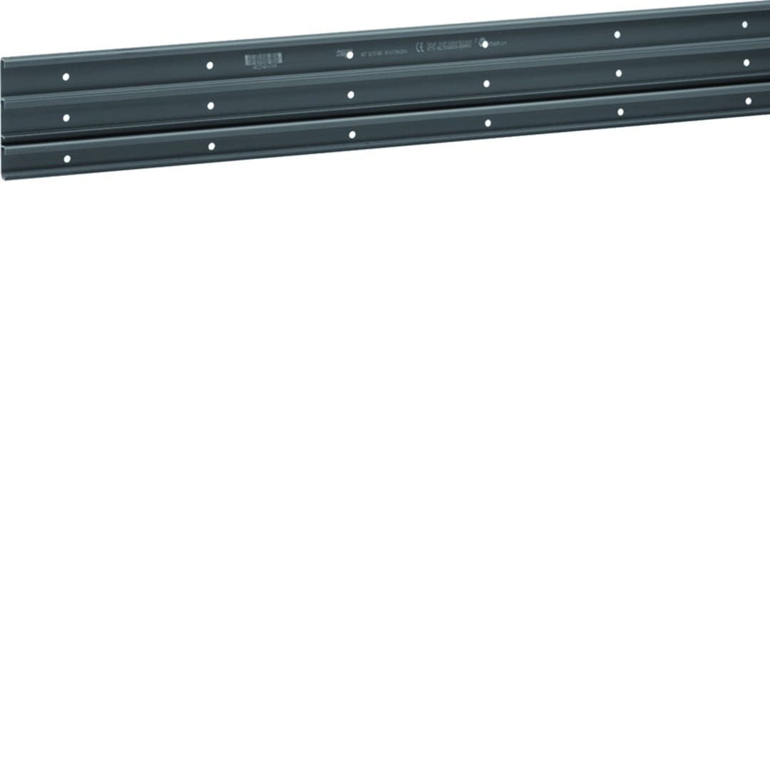 Hager - Socle de plinthe SL 15x100mm Noir