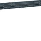 Hager - Socle de plinthe SL 15x100mm Noir