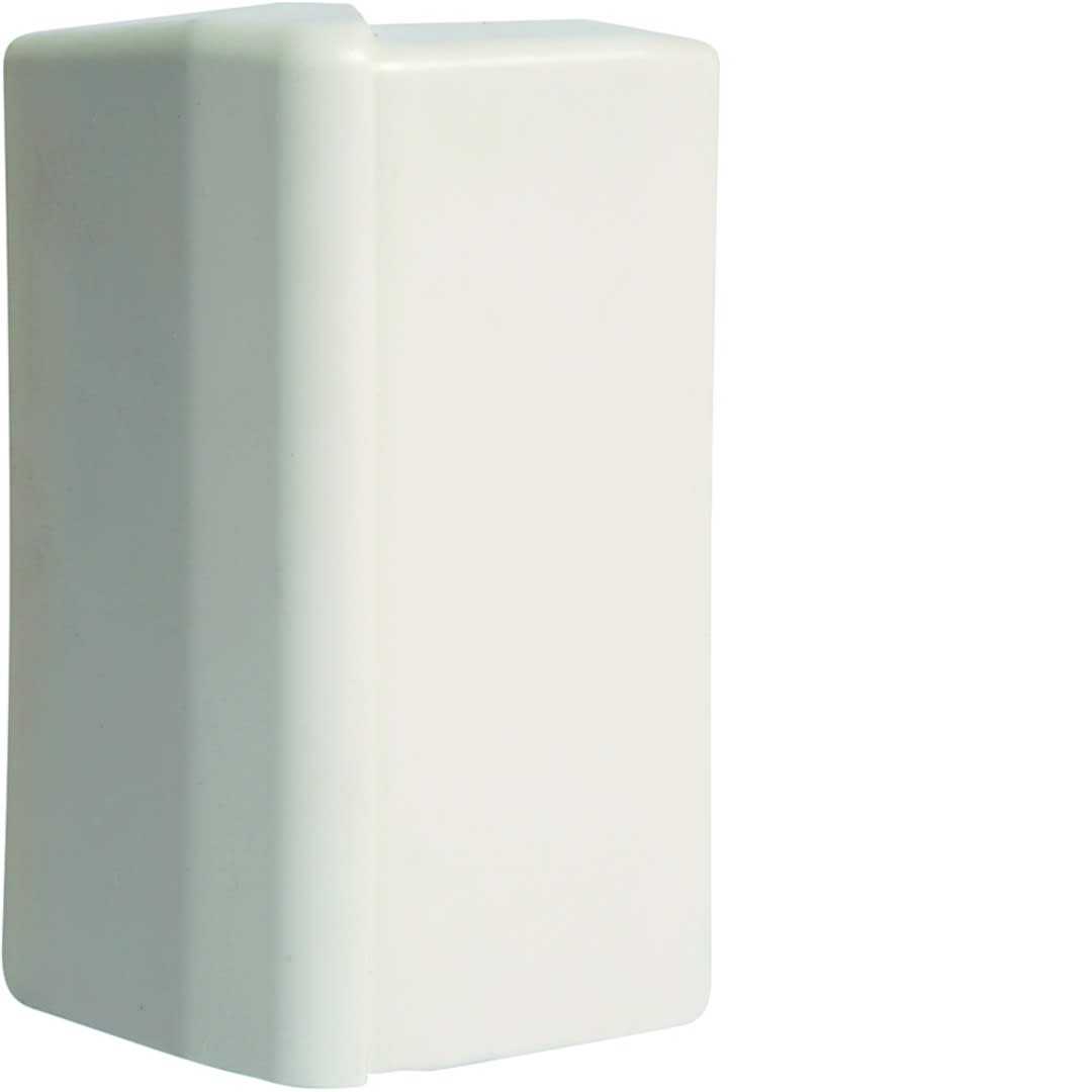 Hager - Angle extérieur pour plinthe SL15100 blanc paloma