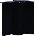 Hager - Angle intérieur pour plinthe SL15100 noir