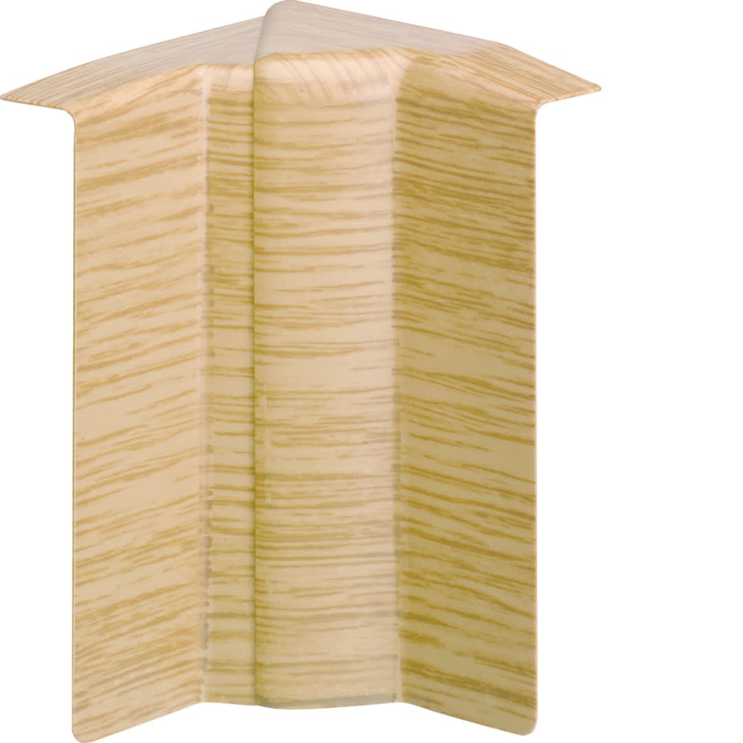 Hager - Angle intérieur pour plinthe SL15100 chêne