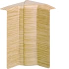 Hager - Angle intérieur pour plinthe SL15100 chêne