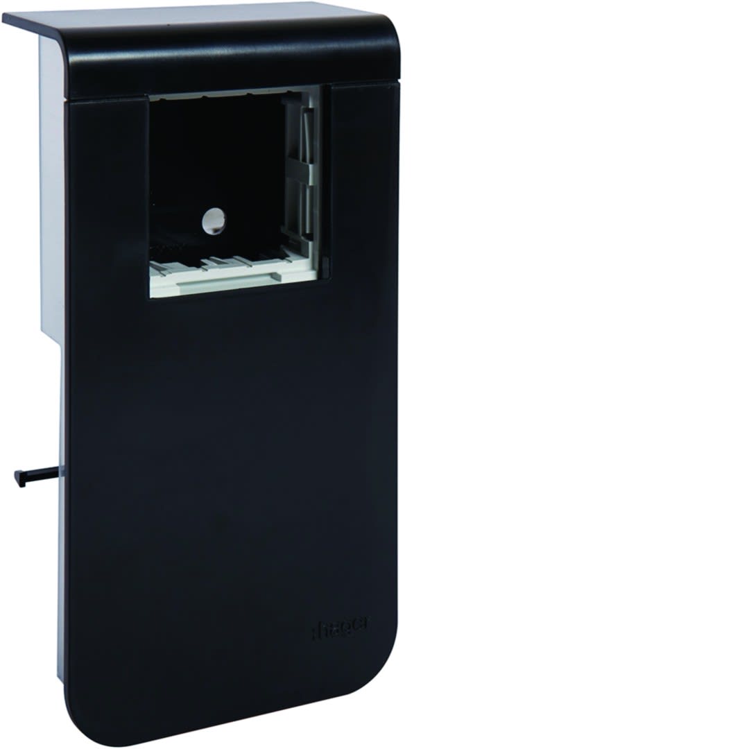 Hager - Support d'appareillage 45x45 pour plinthe SL15100 noir