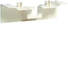 Hager - Pièce recouvrement support d'appareillage pour plinthe SL15100 Pure