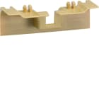 Hager - Pièce recouvrement support d'appareillage pour plinthe SL15100 chêne