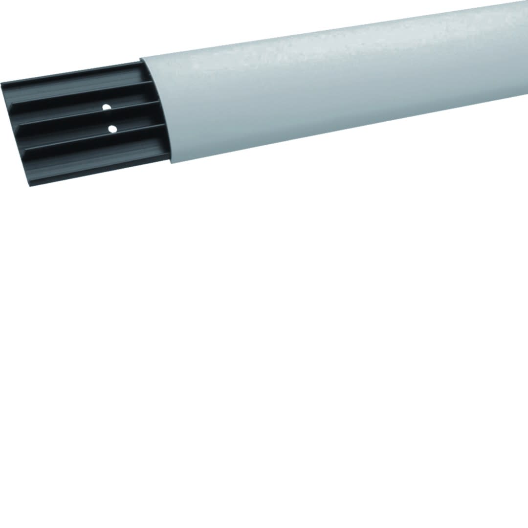 Hager - Passage de plancher officea 18x75mm PVC rigide Gris