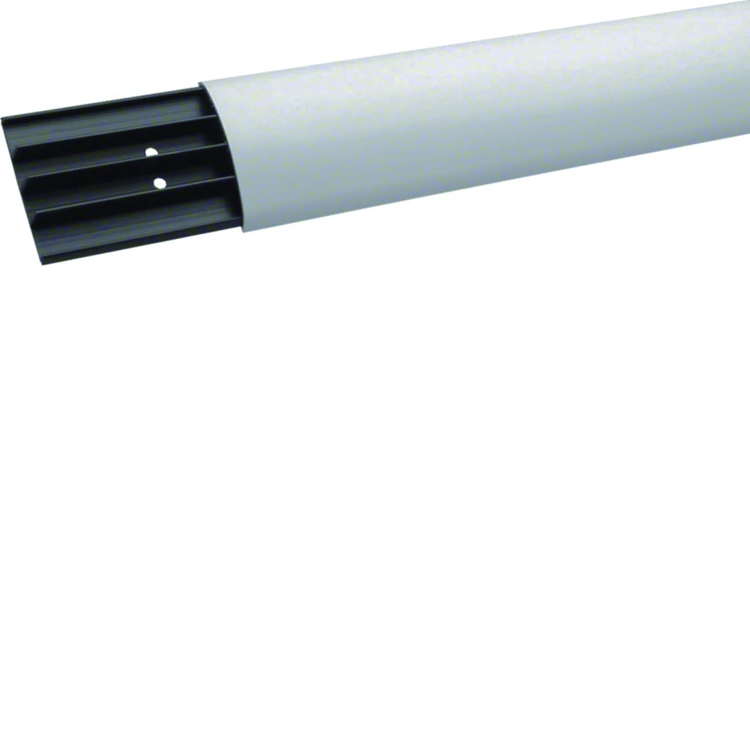 Hager - Passage de plancher officea 18x75mm PVC rigide Gris clair