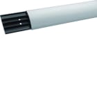 Hager - Goulotte passage de plancher officea PVC rigide h 18 x l75 RAL 7035 gris clair