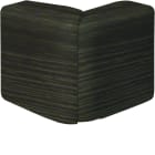 Hager - Angle extérieur variable pour plinthe SL20055 sucupira