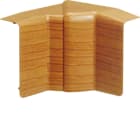 Hager - Angle intérieur variable pour plinthe SL20055 hêtre