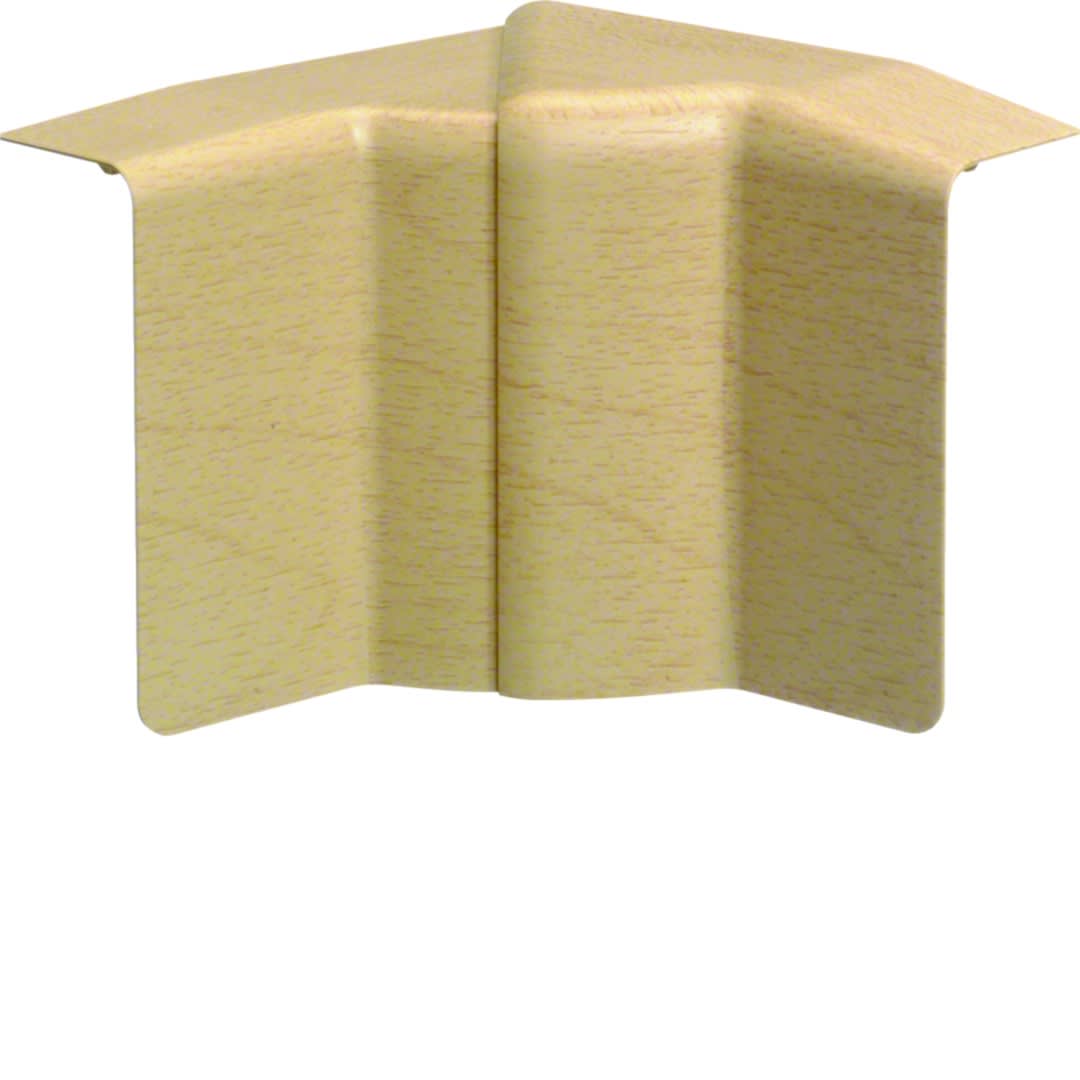 Hager - Angle intérieur variable pour plinthe SL20055 érable