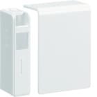 Hager - Embout pour plinthe 20x55mm Blanc