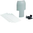 Hager - Adapteur, SL20055/EK 40040, alu