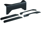 Hager - Té, Dérivation, SL20055 graphite noir