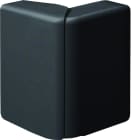 Hager - Angle extérieur variable pour plinthe SL20080 graphite noir