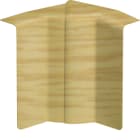Hager - Angle intérieur variable pour plinthe SL20080 chêne