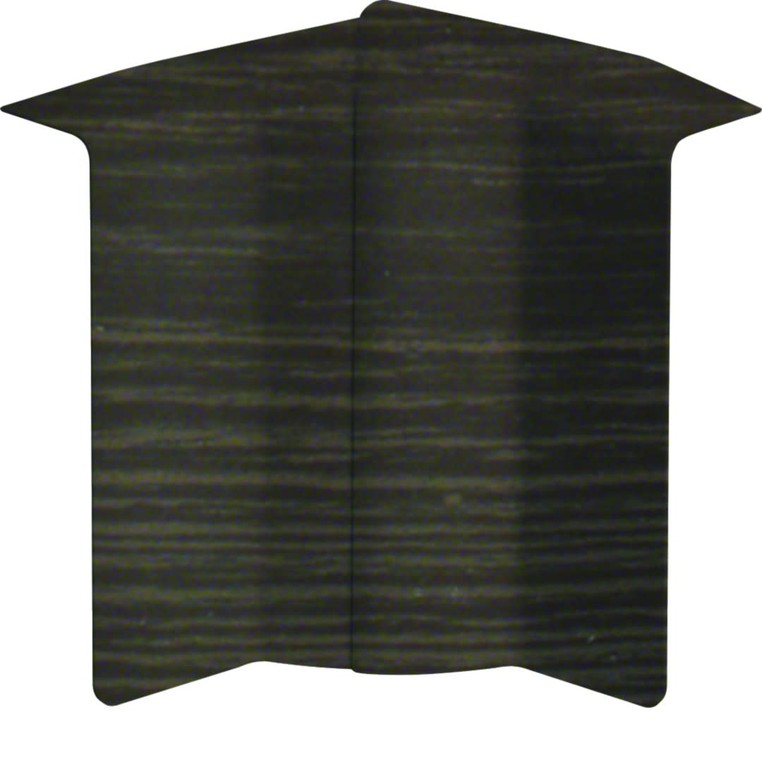 Hager - Angle intérieur variable pour plinthe SL20080 sucupira