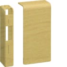 Hager - Embout pour plinthe SL 20x80mm Erable