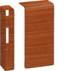 Hager - Embout pour plinthe SL 20x80mm Cerisier