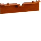 Hager - Support pièce de recouvrement pour plinthe SL20080 cerisier