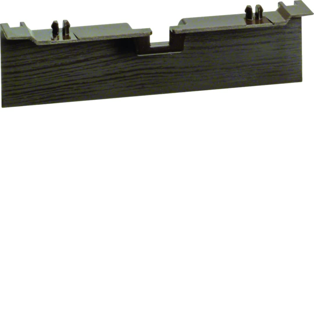 Hager - Support pièce de recouvrement pour plinthe SL20080 sucupira