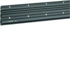 Hager - Socle pour plinthe SL 20x115mm Graphite Noir