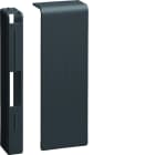 Hager - Embout pour plinthe SL 20x115mm Noir