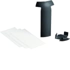 Hager - Adapteur, SL20115/EK 40040, noir