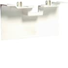 Hager - Pièce de recouvrement de support d'appareillage pour plintheSL20115 Pure