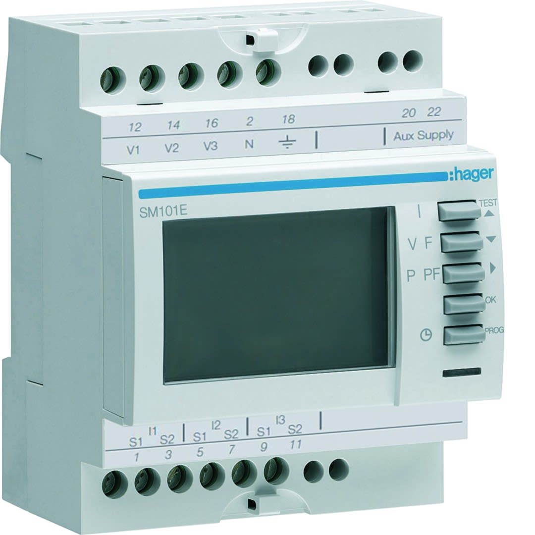 Hager - Centrale de mesure modulaire non communicante