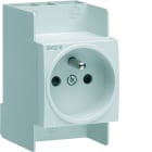 Hager - Prise de courant modulaire 16A 2P+T connexion SanVis