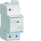 Hager - Parafoudre de type 1+2 Iimp 12,5kA 2P 2modules avec auxiliaire de contact