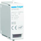 Hager - Cartouches pour parafoudre de type 2 Imax 8kA L-N Uc 275 In 2kA Up 1kV