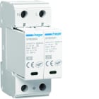 Hager - Parafoudre de type 2 Imax 65kA 2P 2modules avec auxiliaire de contact