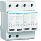 Hager - Parafoudre de type 2 Imax 15kA 4P 4modules avec auxiliaire de contact