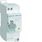 Hager - Parafoudre de type 2 avec disjoncteur associé Imax 15kA 1P+N 2modules